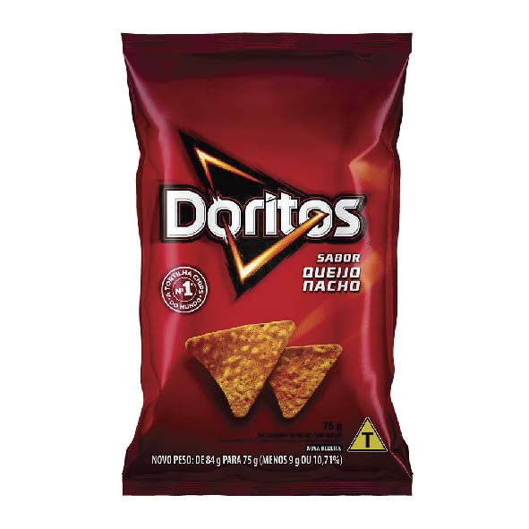 DORITOS QUEIJO NACHO 75G ELMA CHIPS M