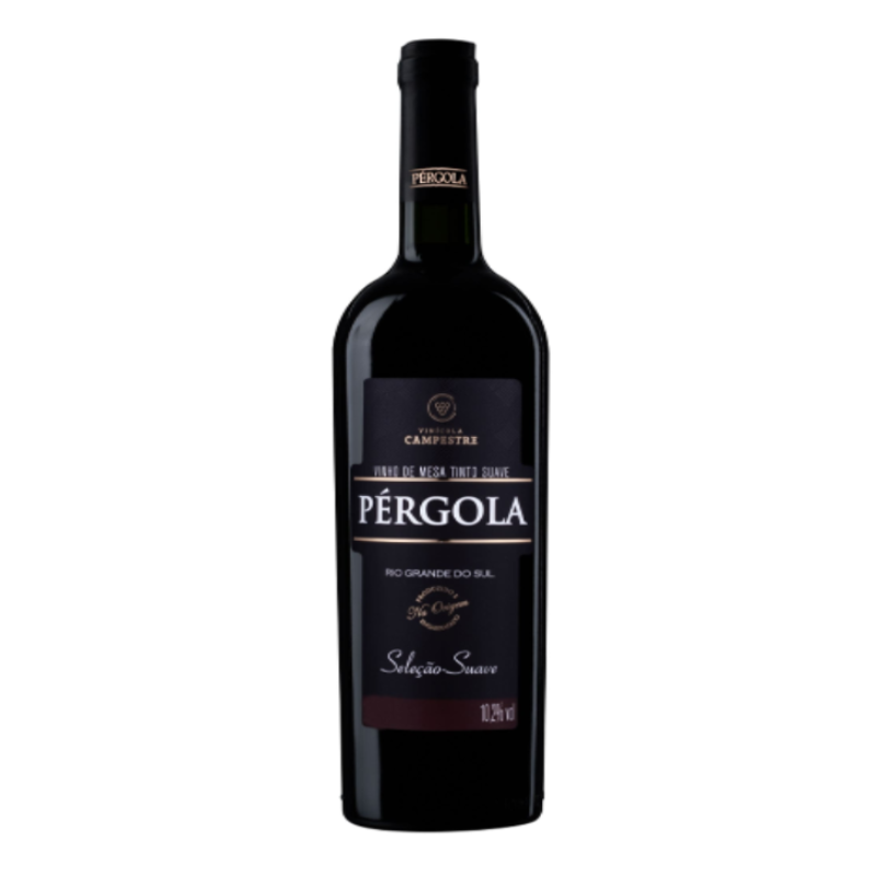 Vinho Pergola Tinto Suave 1L