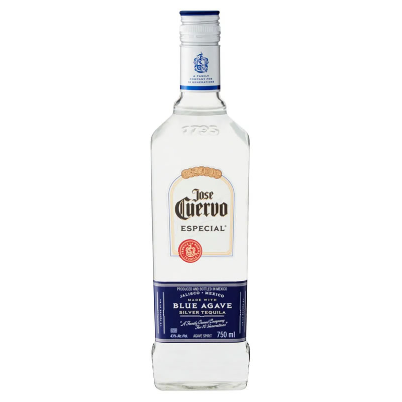 TEQUILA JOSE CUERVO 750ML PRATA