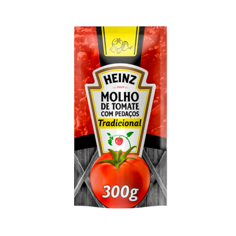MOLHO DE TOMATE TRADICIONAL HEINZ SACHÊ 300G