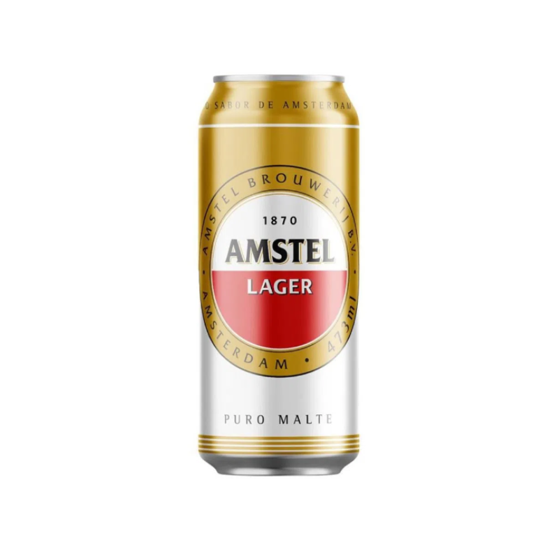Cerveja Amstel Lager Lt 473M